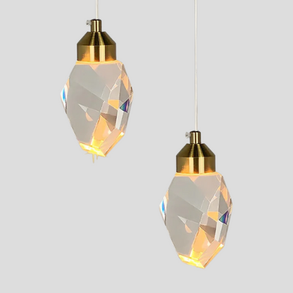 Lampe en cristal élégante