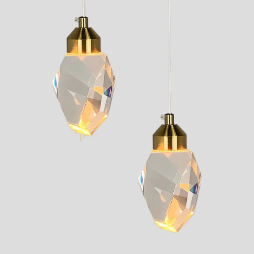 Lampe en cristal élégante