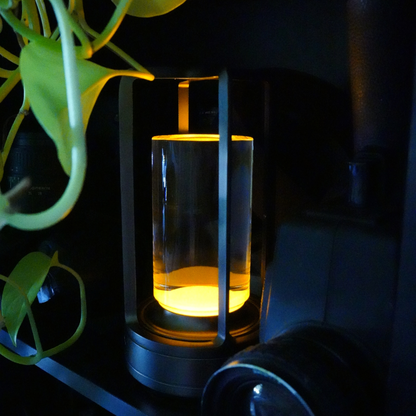 Lanterne en cristal chaude