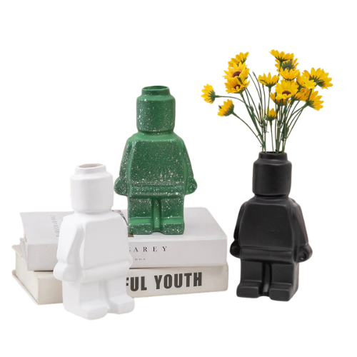 vases robots en céramique