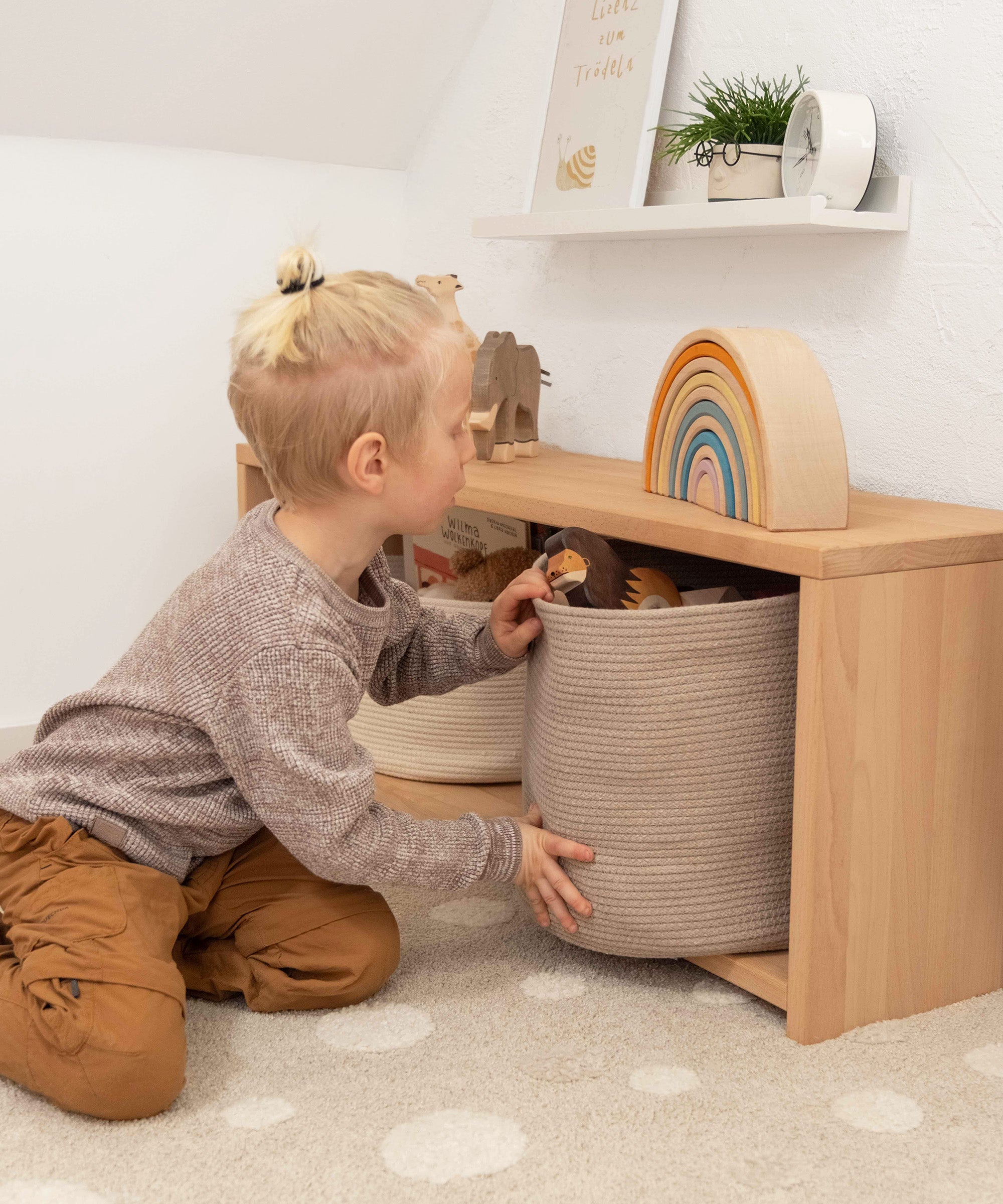 Boîte de rangement pliable