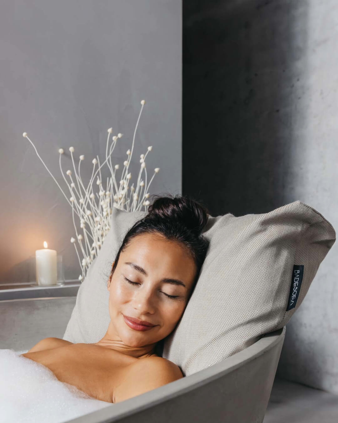 Coussin de dossier de canapé de bain