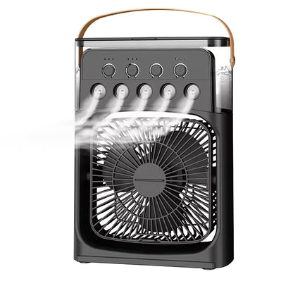 Ventilateur humidificateur portable