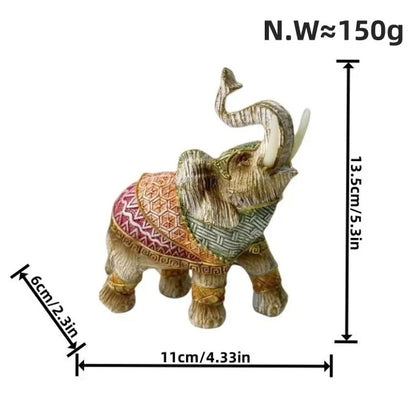 Figurine d'éléphant graffiti créative