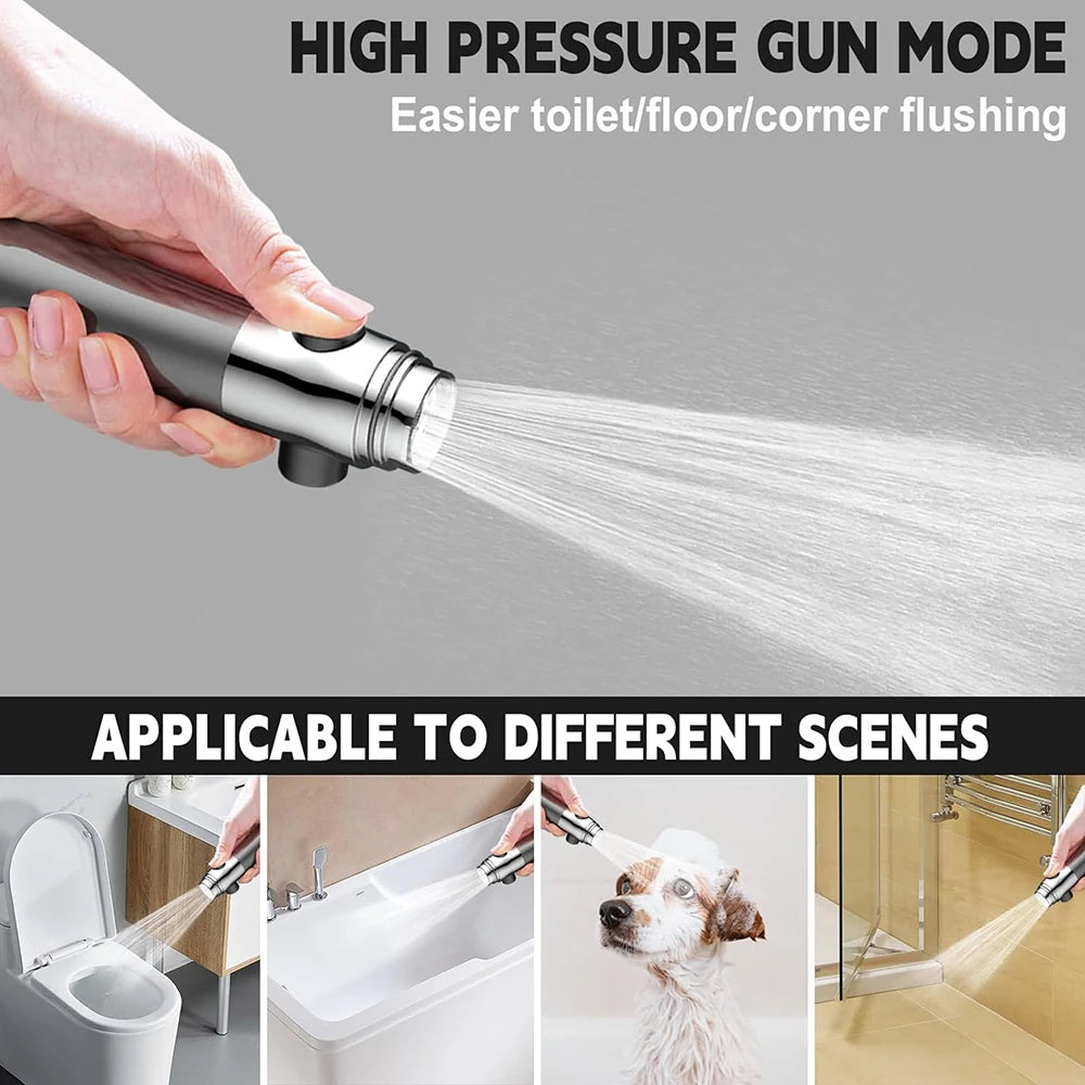 Pommeau de douche haute pression - mode massage
