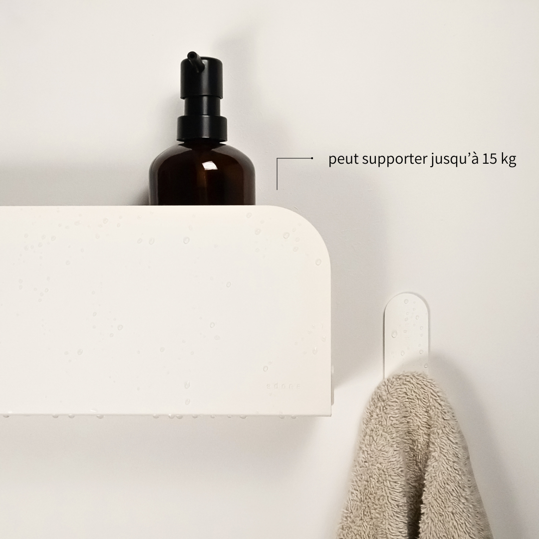 étagère de douche