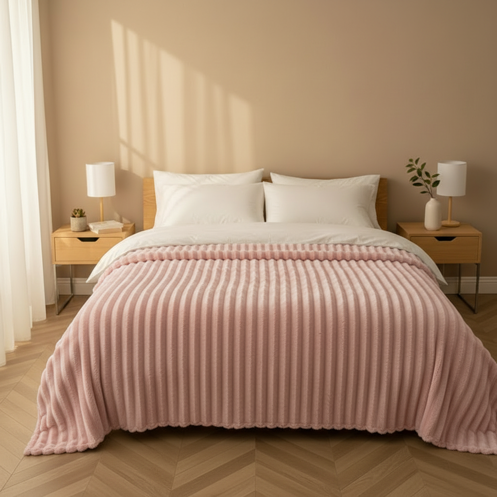 Plaid ultra-doux de luxe