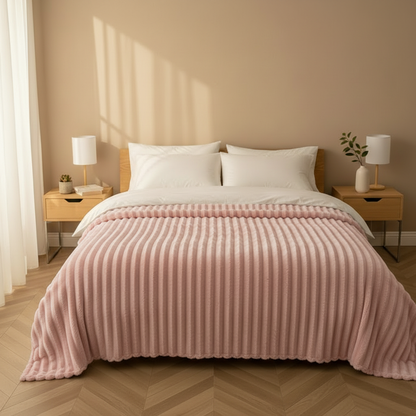 Plaid ultra-doux de luxe