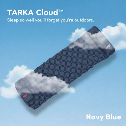 Self-inflating sleeping pad