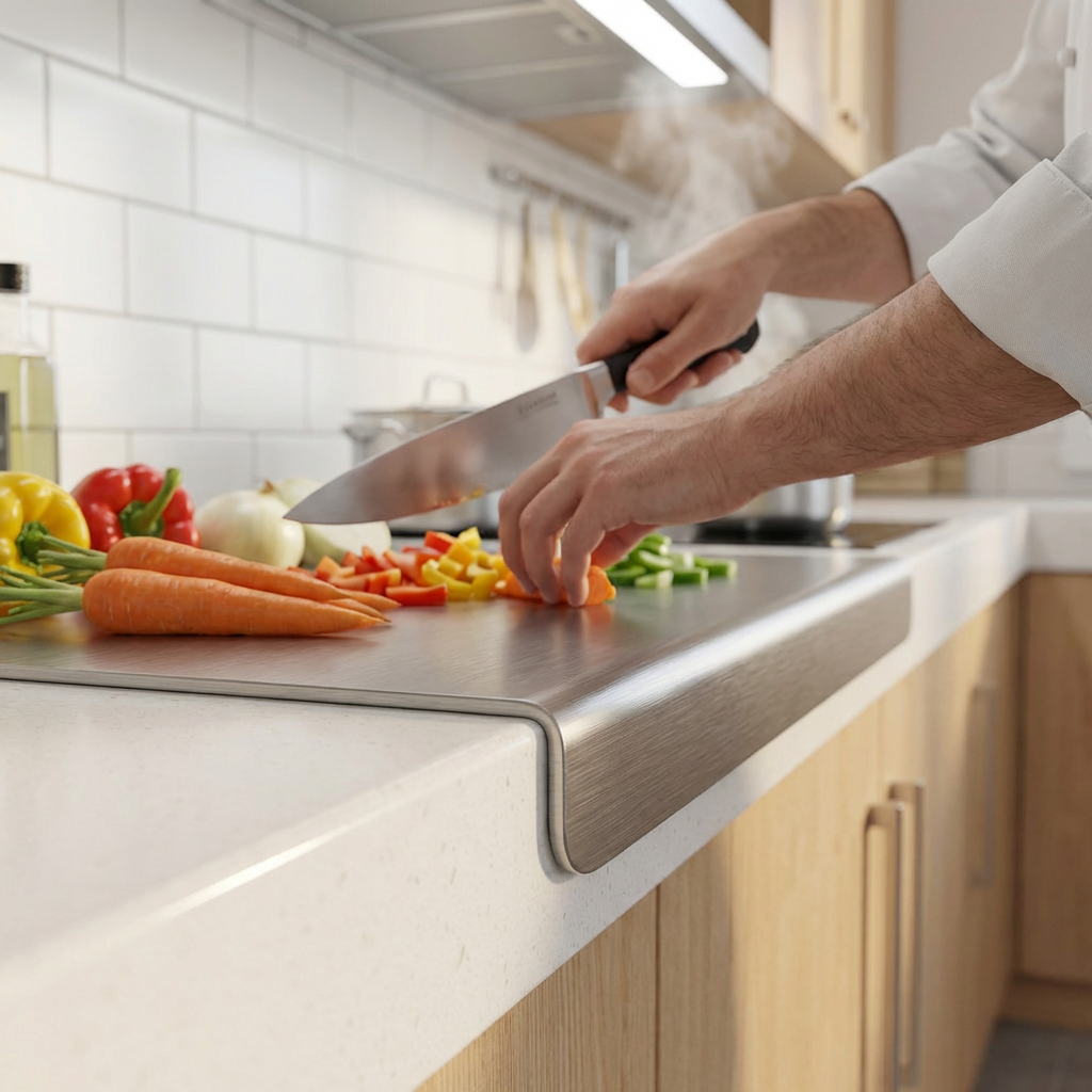 Stainless Steel Chopping Board