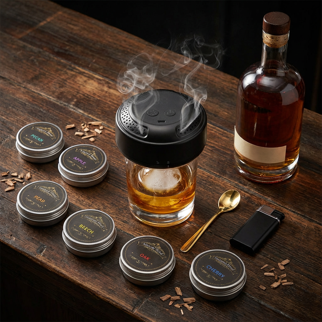 Electric Whiskey Smoker Kit