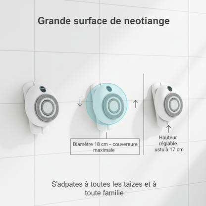 Brosse électrique pour le dos
