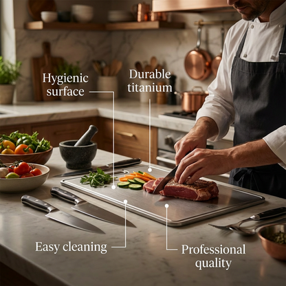 Titanium Cutting Board V2