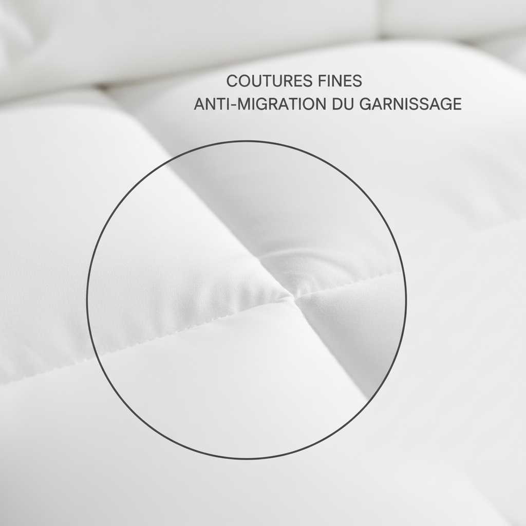 Couette White Goose Bed