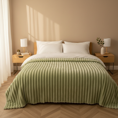 Plaid ultra-doux de luxe
