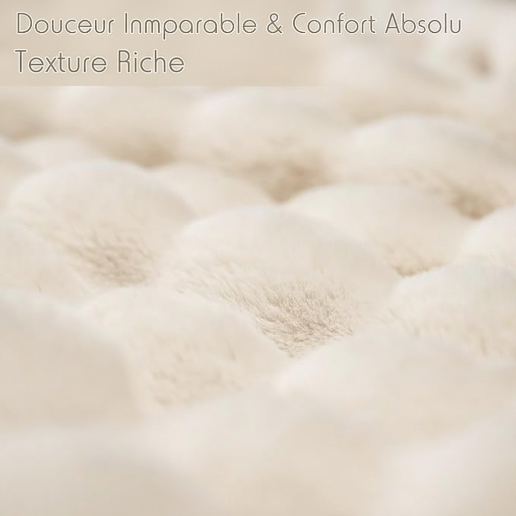 Plaid ultra-doux de luxe