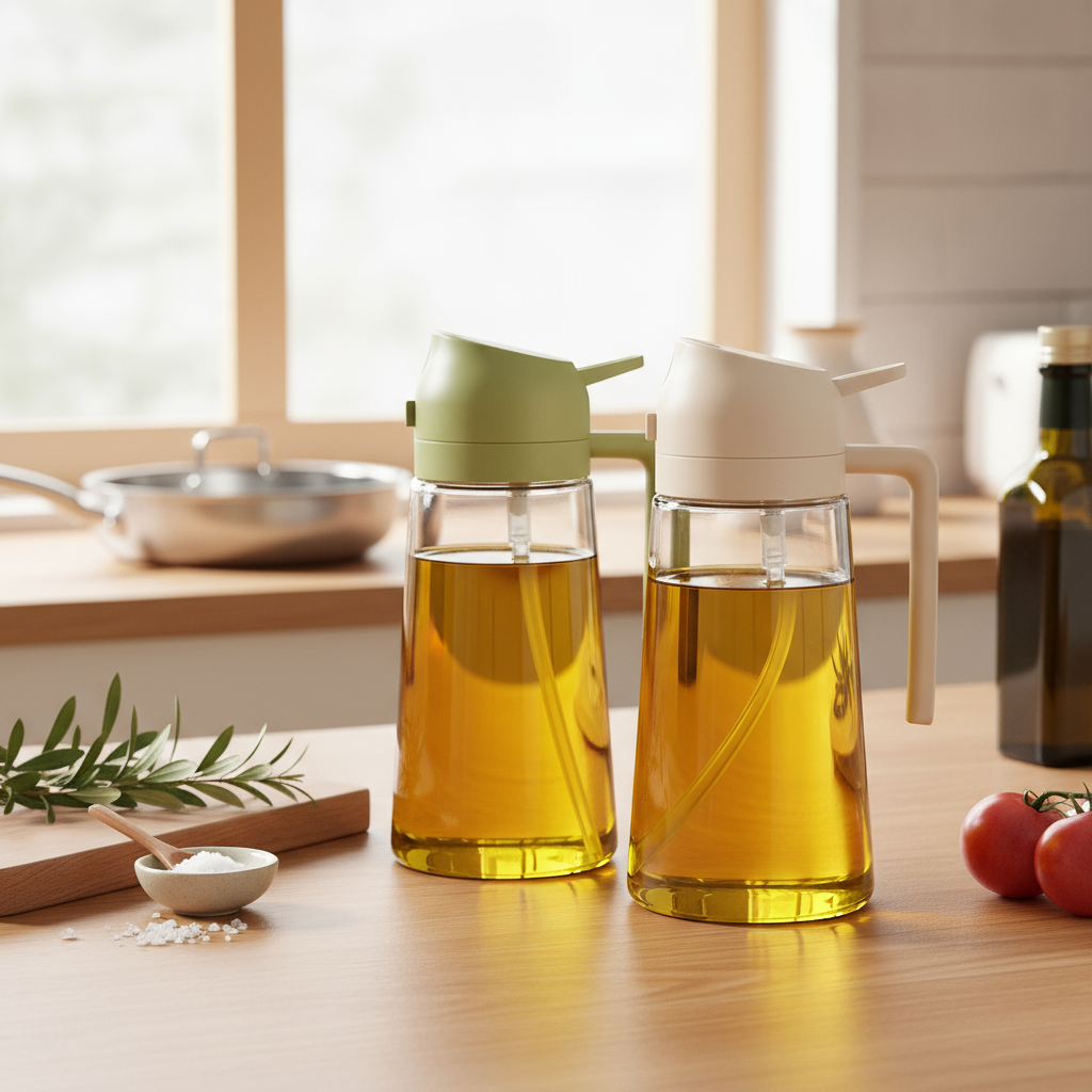 Bouteille d'huile 2 et 1 Distributeur d'huile