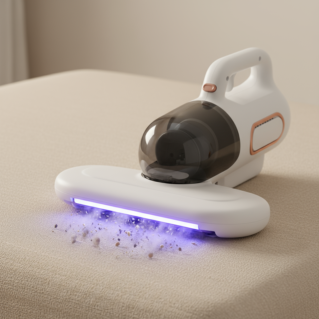 Aspirateur à main UV anti-acariens pour la maison 