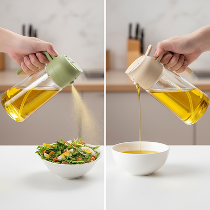 Bouteille d'huile 2 et 1 Distributeur d'huile