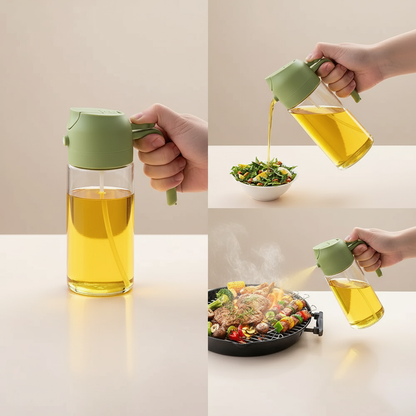 Bouteille d'huile 2 et 1 Distributeur d'huile