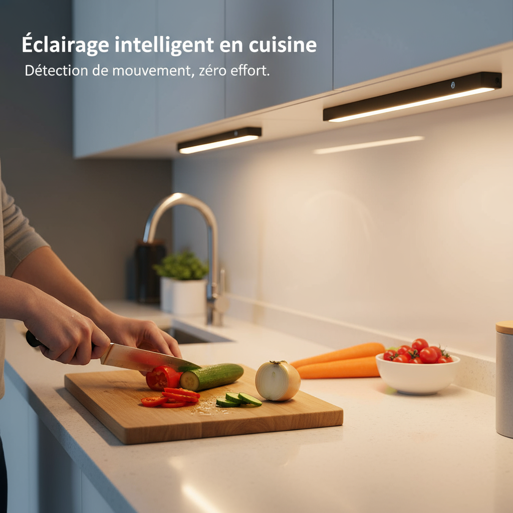 Bande LED Luminex automatique avec détecteur
