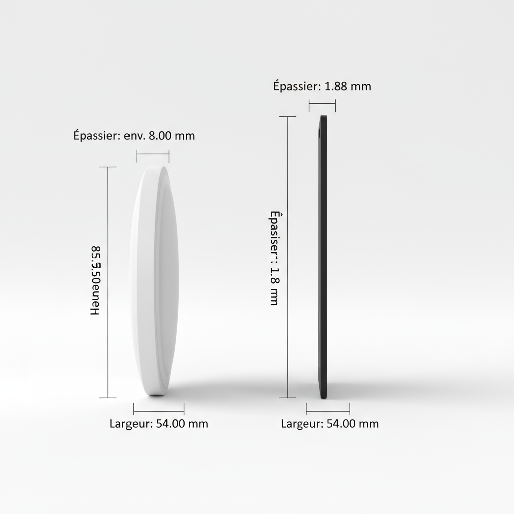 Carte airtag ultra-fine 