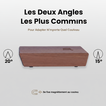 Set d'affûtage pour couteaux à rouleau diamanté