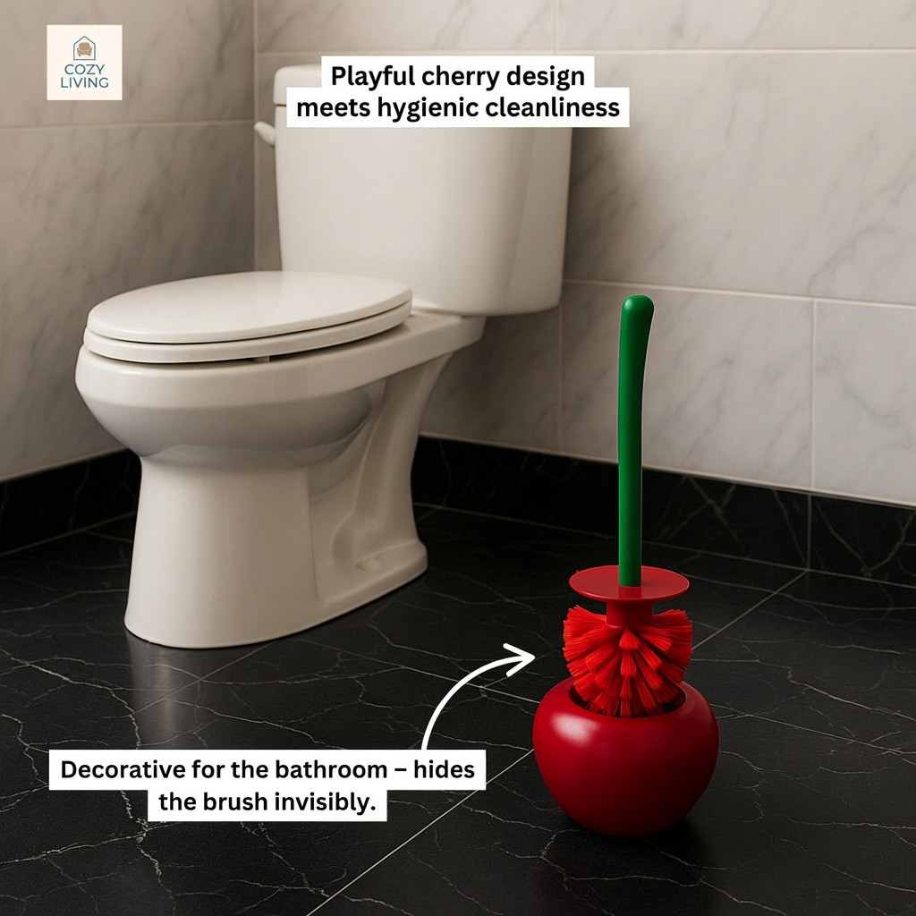 Cherry Toilet Brush