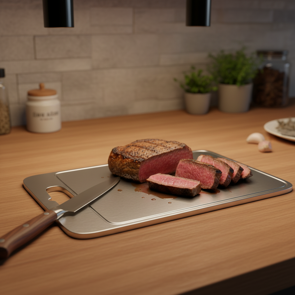 Planche à découper en titane Pro