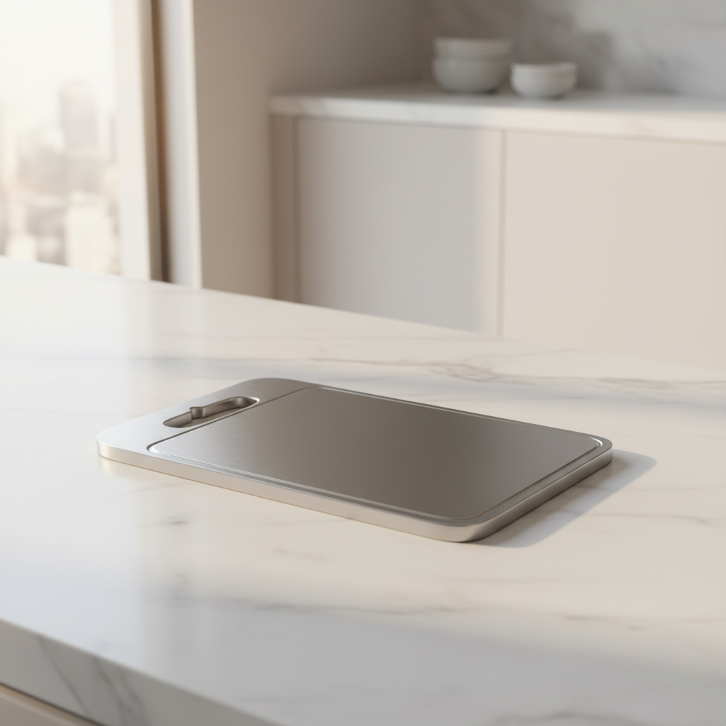 Planche à découper en titane Pro