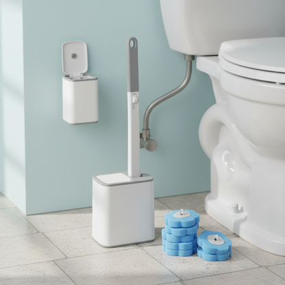 Brosse de toilettes jetable