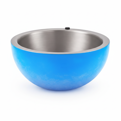 Stainless steel thermos bowl