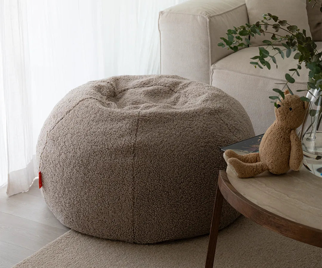 Pouf moelleux