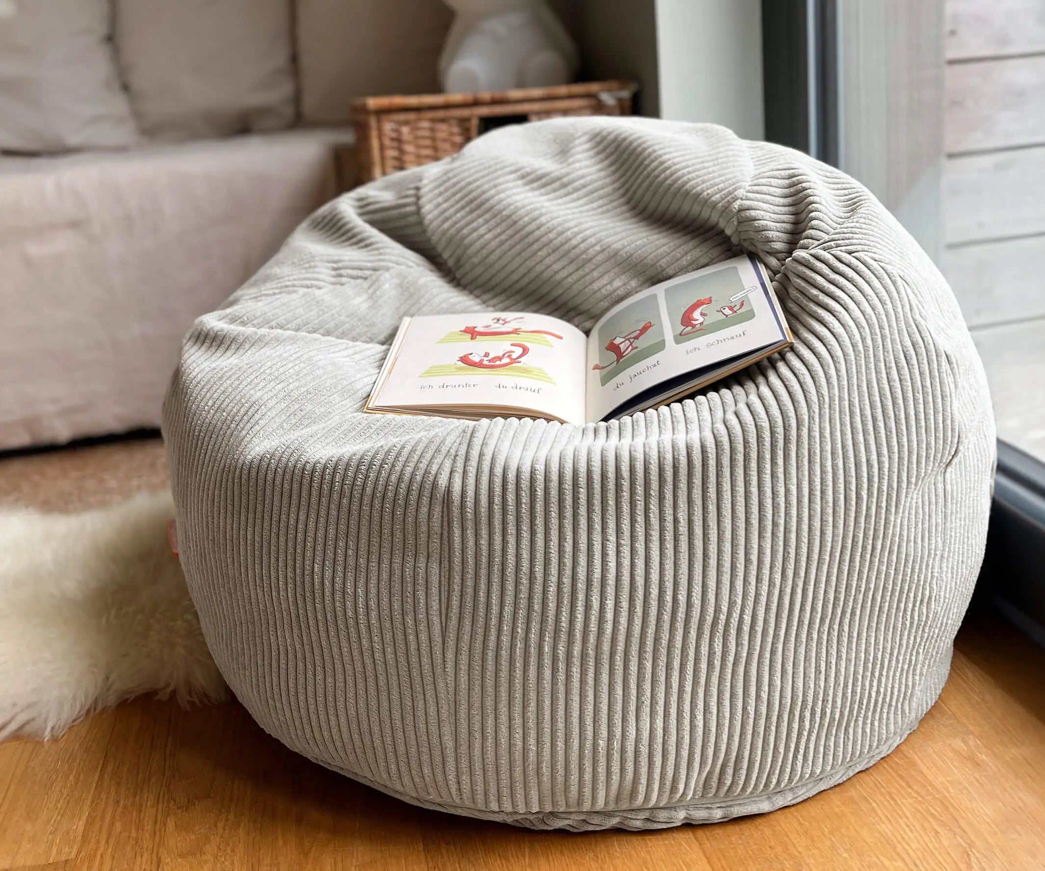 Pouf moelleux