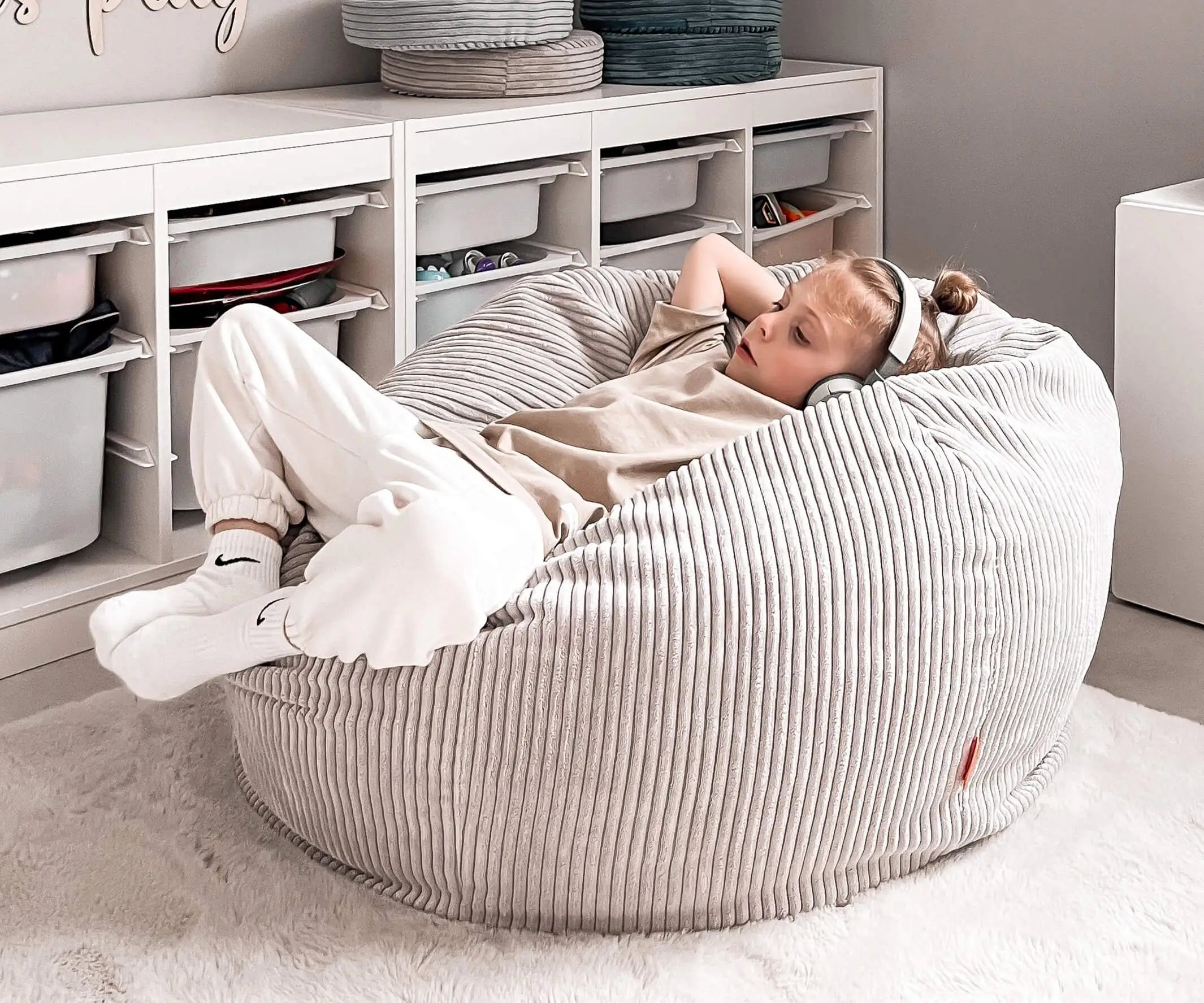 Pouf moelleux