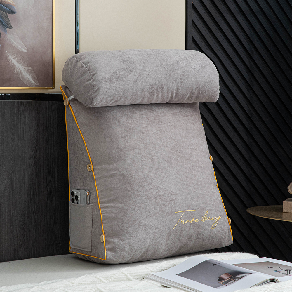 Coussin de lecture de luxe pour dossier