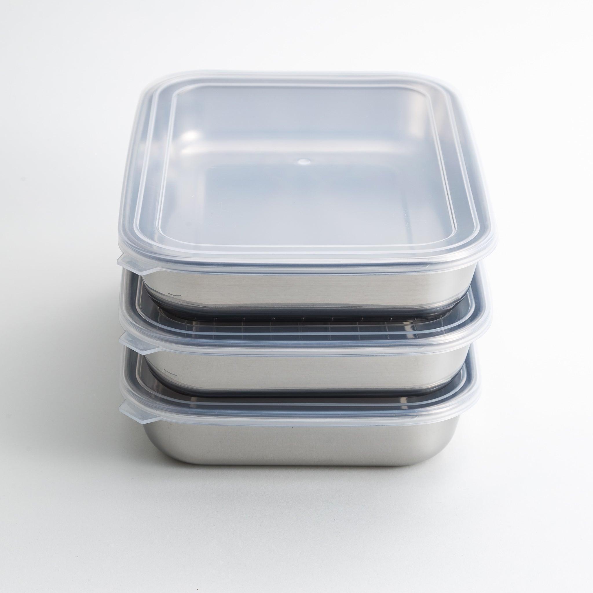 High-end stainless steel preparation trays