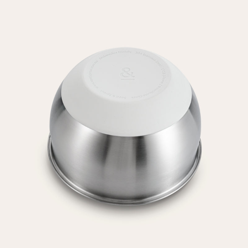 Stainless steel mixing bowls | Set of 3