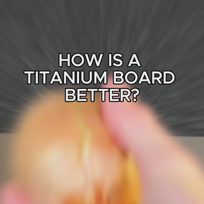 Planche à découper en titane