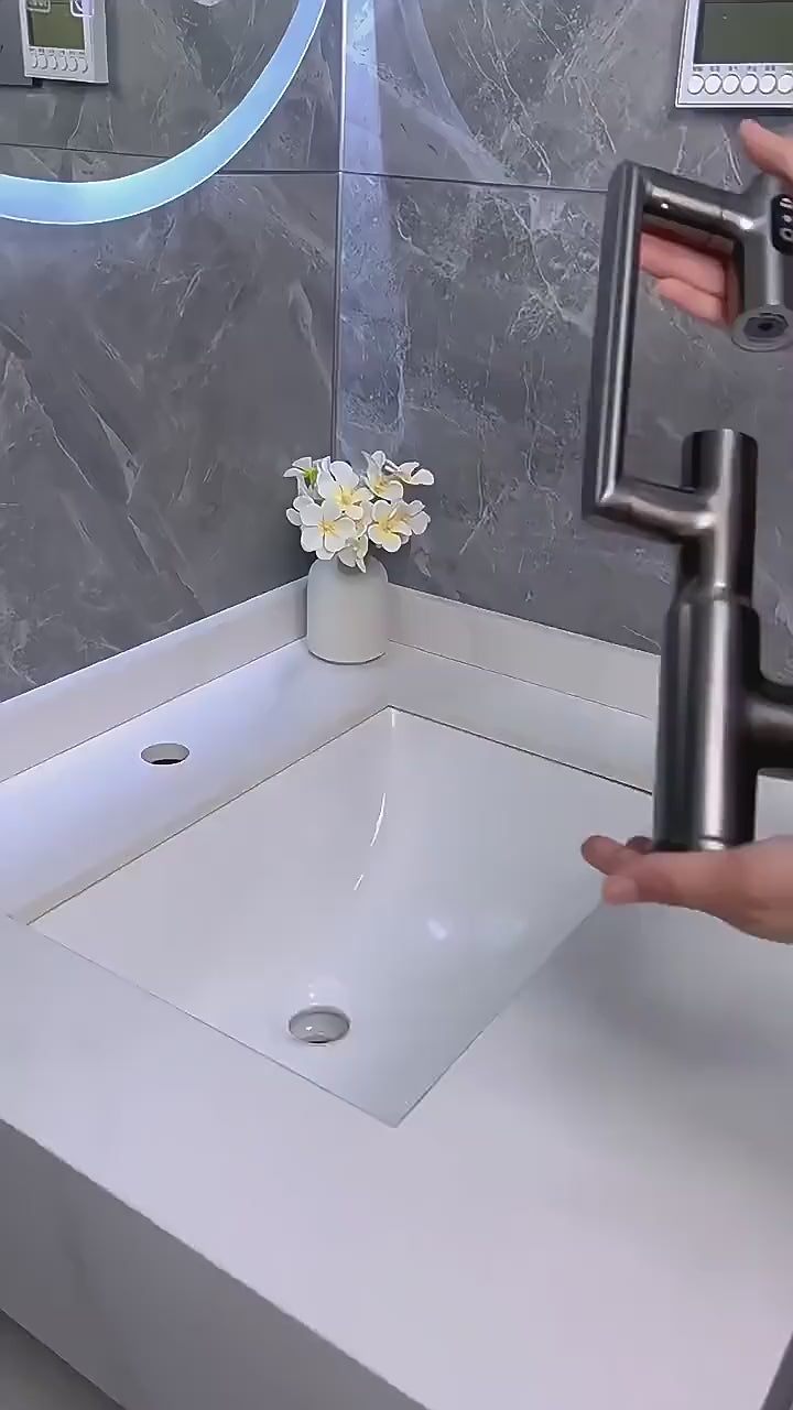 Robinet de salle de bain pivotant Lefton