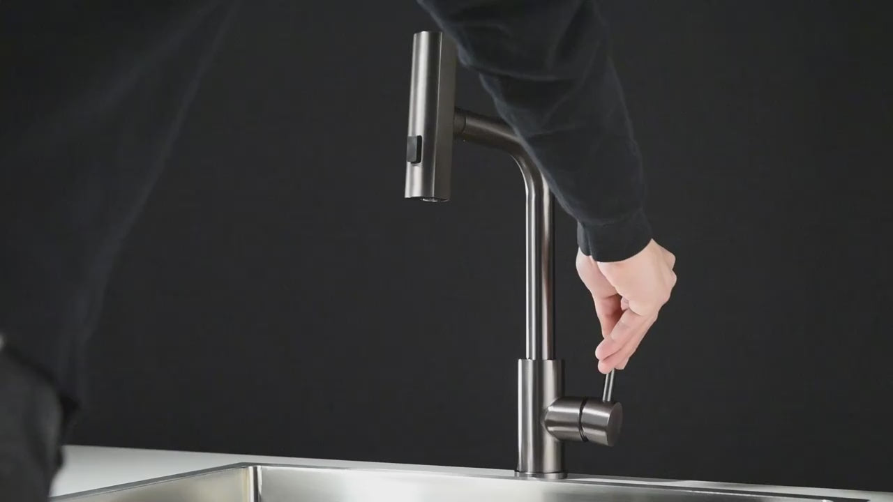 Robinet 2 et 1 avec mécanisme multifonction