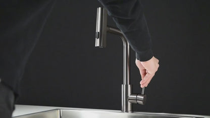 Robinet 2 et 1 avec mécanisme multifonction