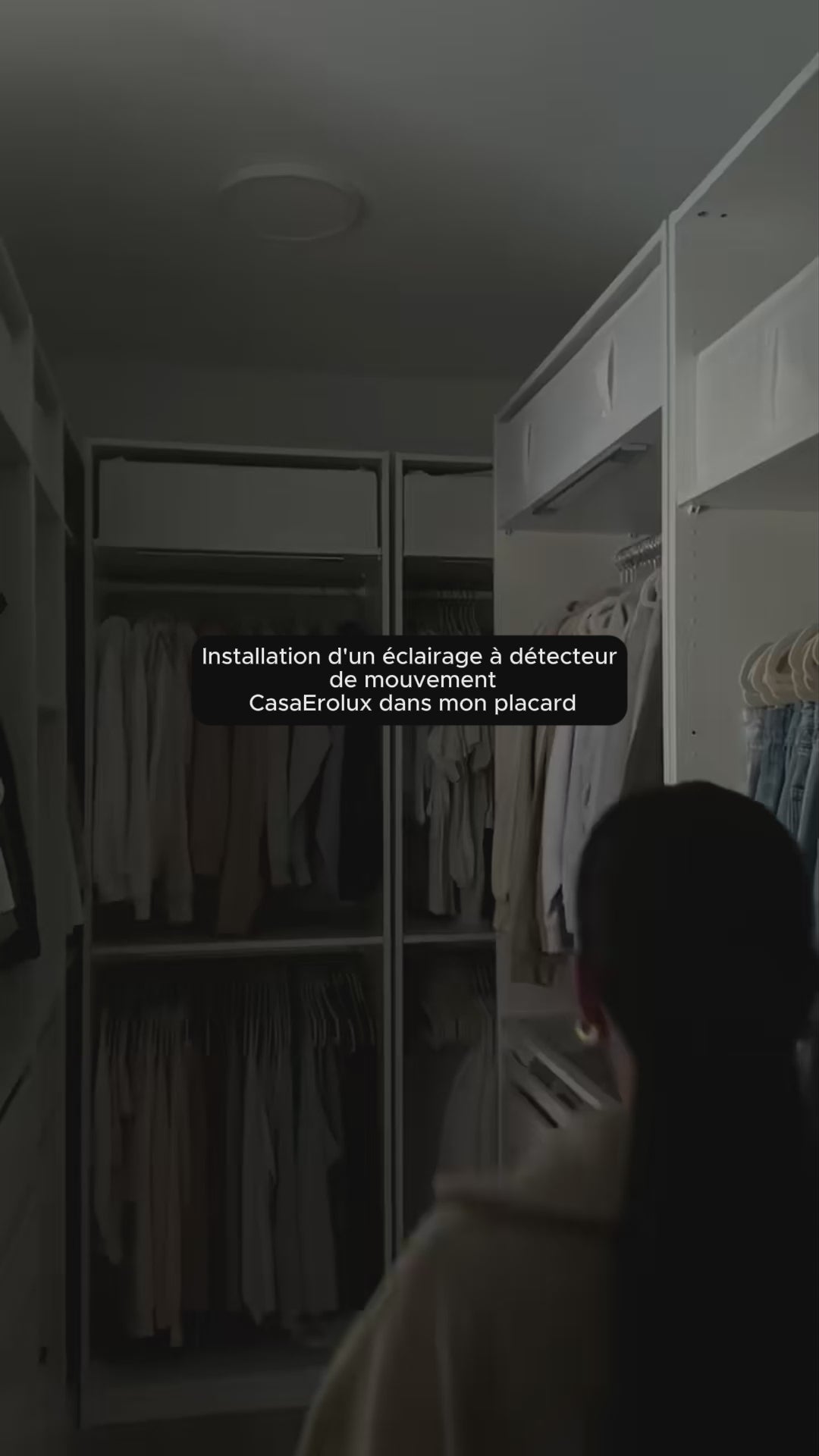 Bande LED Luminex automatique avec détecteur