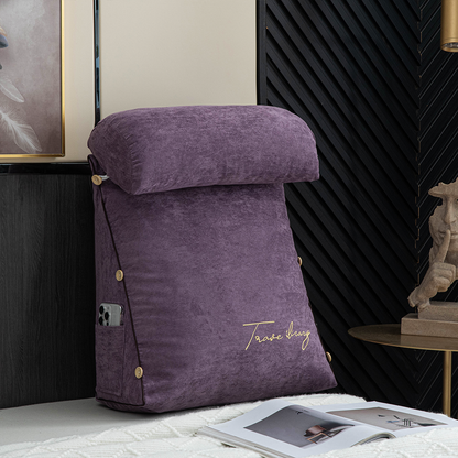 Coussin de lecture de luxe pour dossier