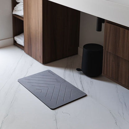Tapis de bain en terre de diatomées